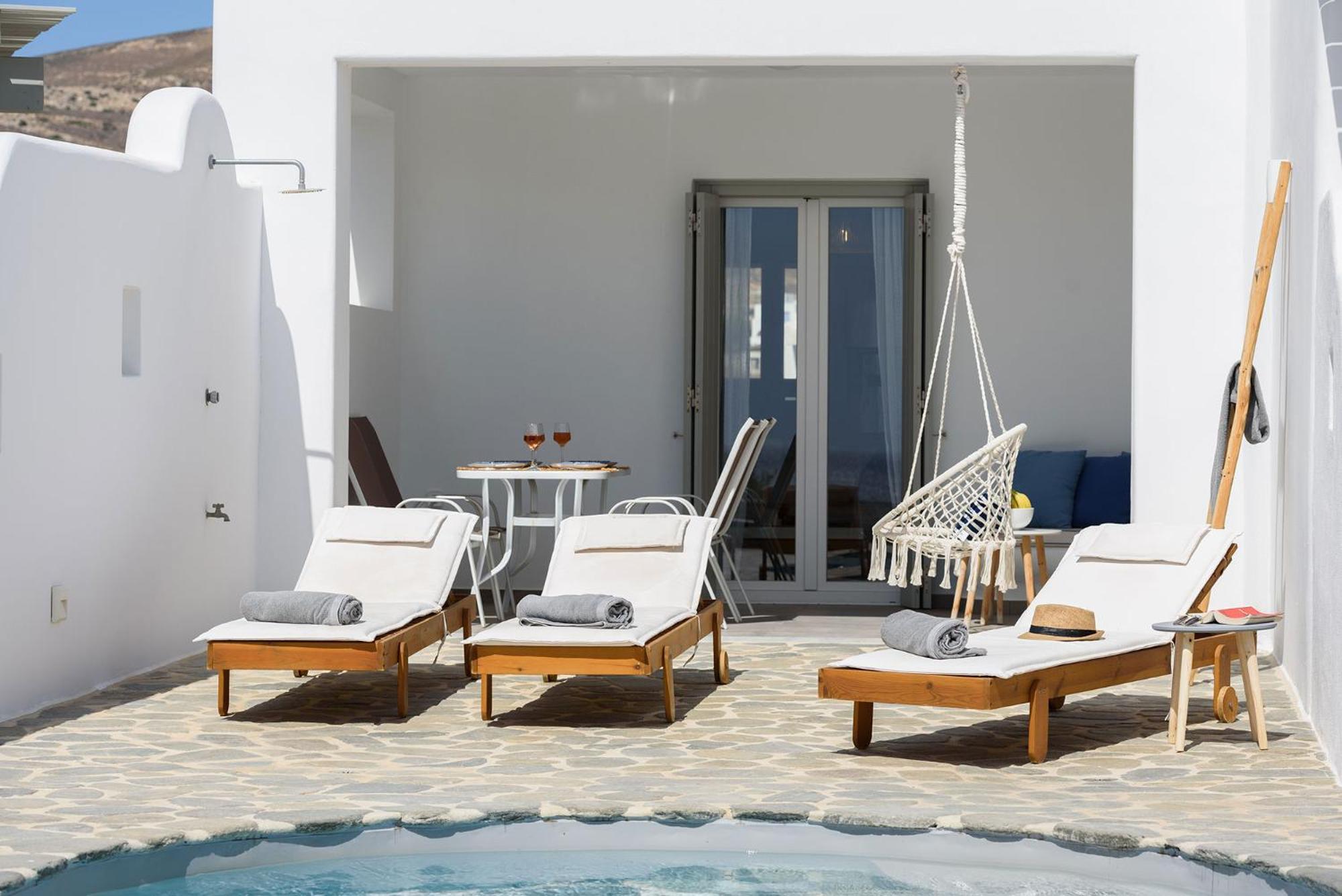 Helen Beach Front Luxury Villas Kastrákion エクステリア 写真