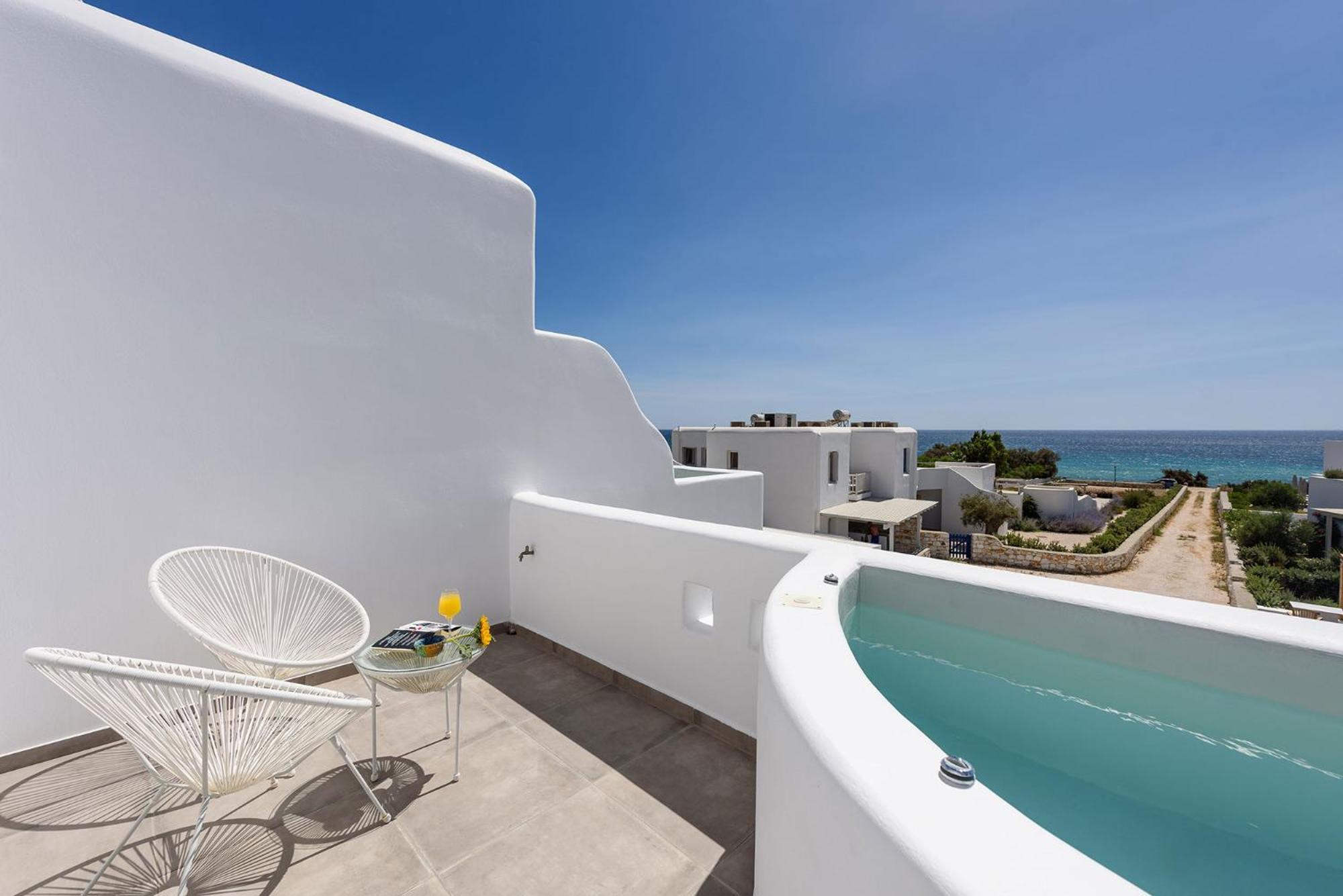 Helen Beach Front Luxury Villas Kastrákion エクステリア 写真