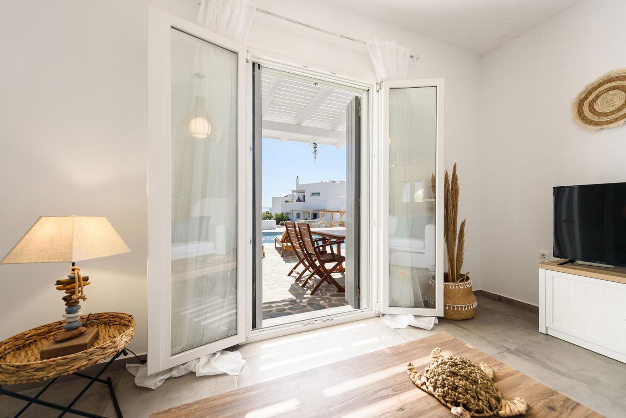 Helen Beach Front Luxury Villas Kastrákion エクステリア 写真