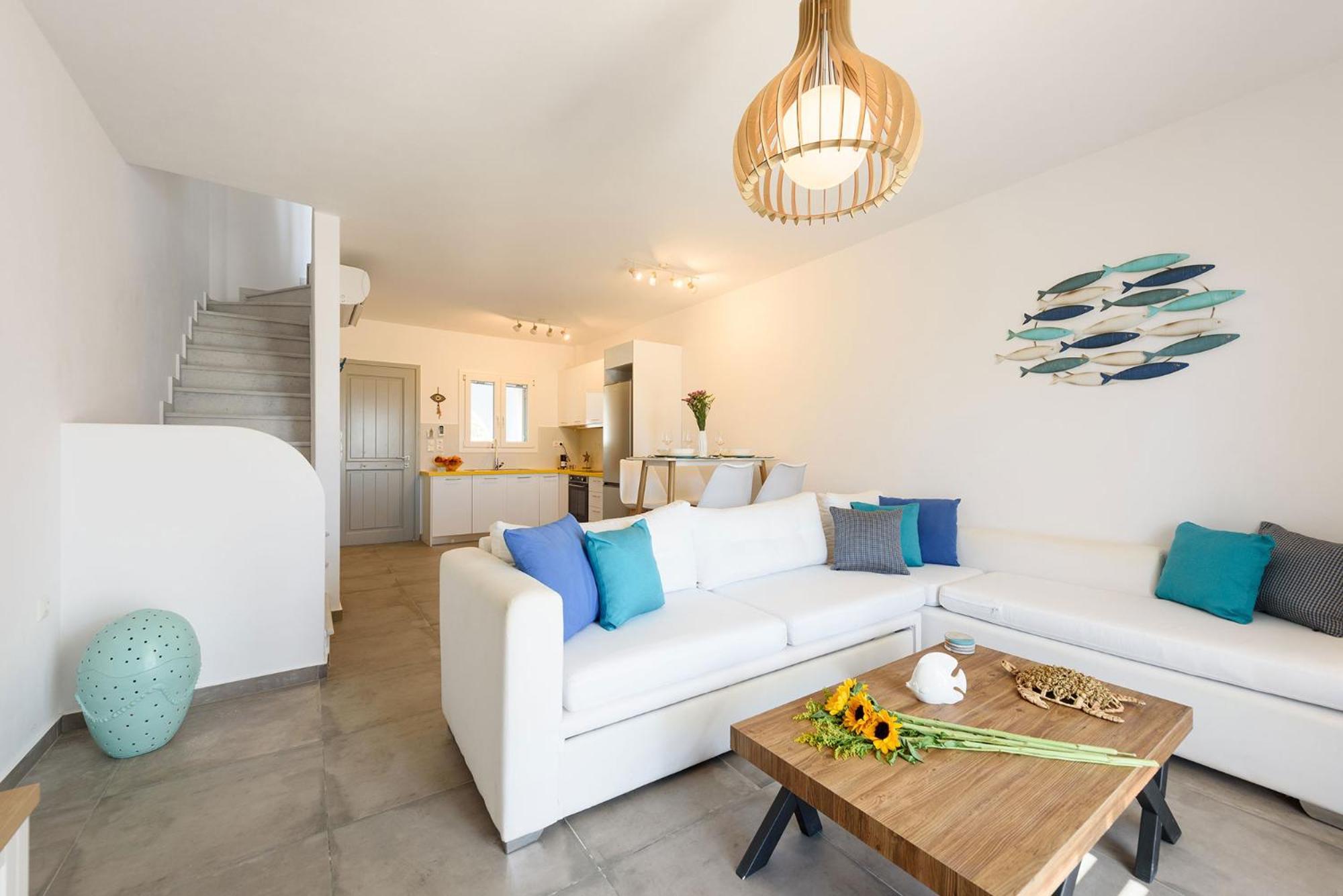 Helen Beach Front Luxury Villas Kastrákion エクステリア 写真